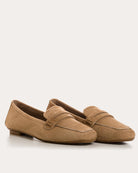 tan loafer shoe