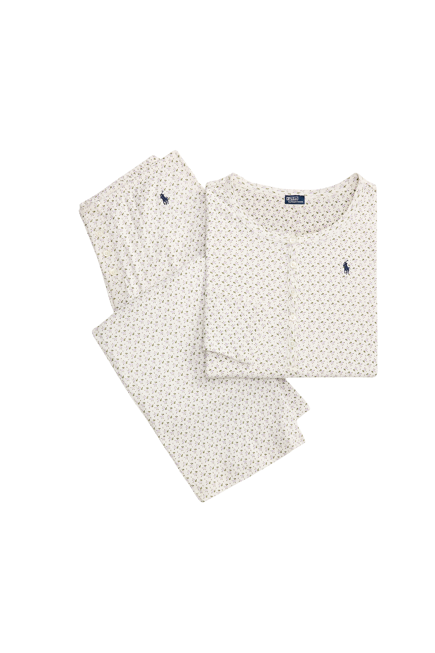 wide leg and long sleep pj set 