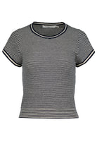 short sleeve t-shirt with stripes