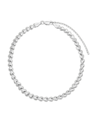 silver anklet