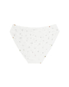 white bikini underwear in floral print