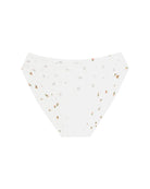 white bikini underwear in floral print