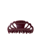 burgundy hair clip