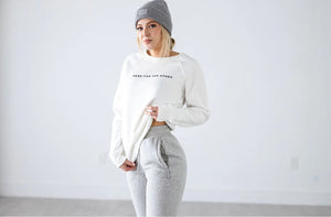 Here For The Apres Crewneck