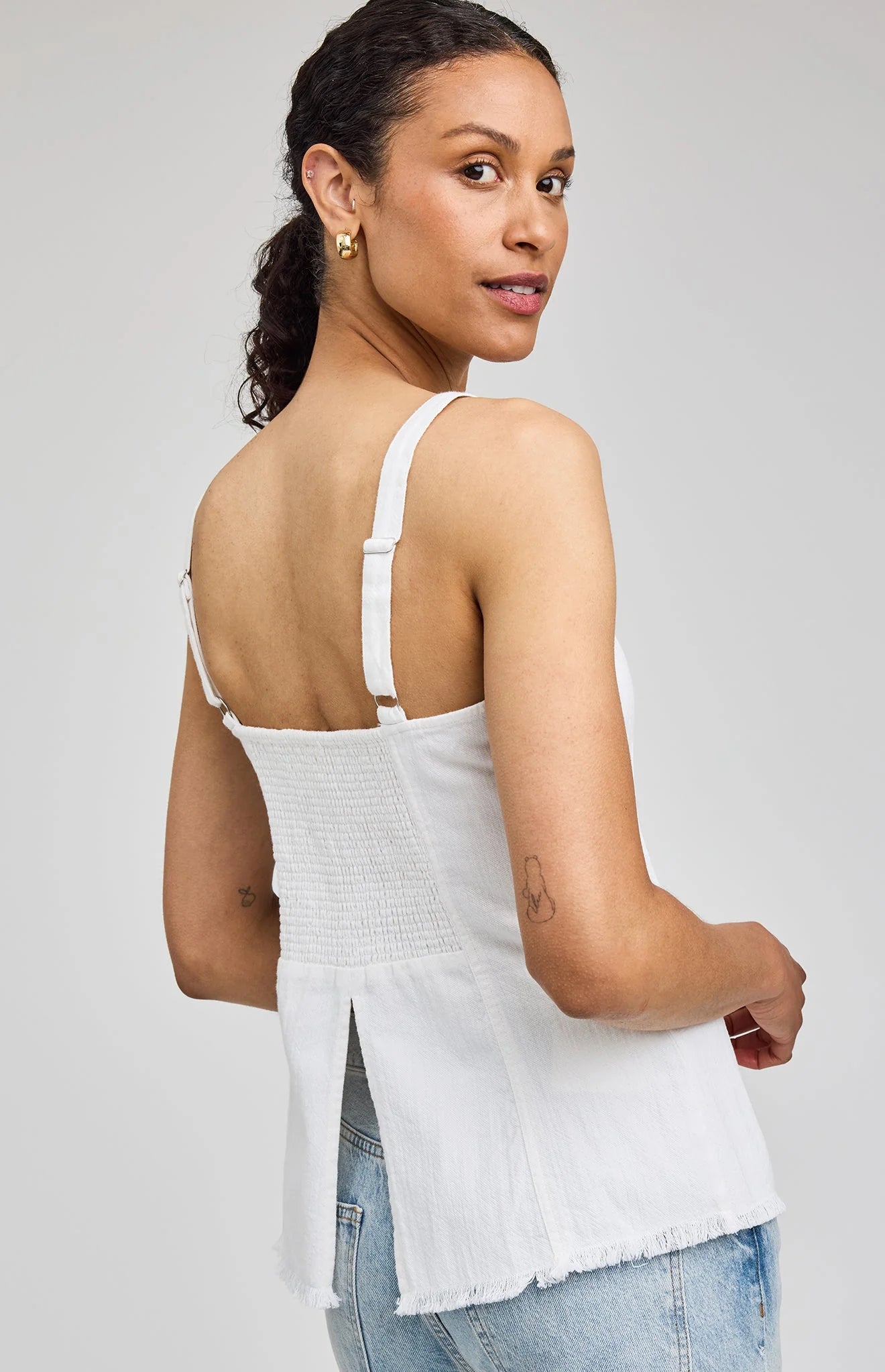 what eyelet tank top