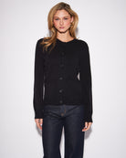 black cardigan with pockets