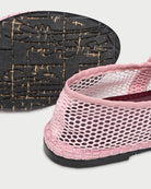 mesh pink mary jane shoe