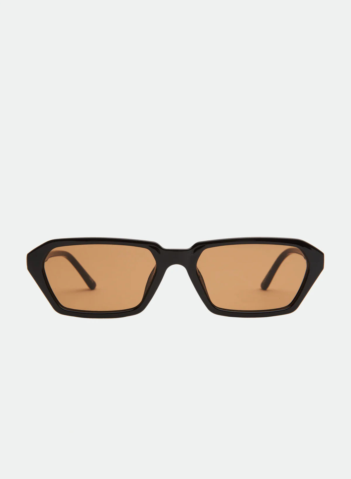 rectangular black sunglasses