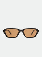 rectangular black sunglasses
