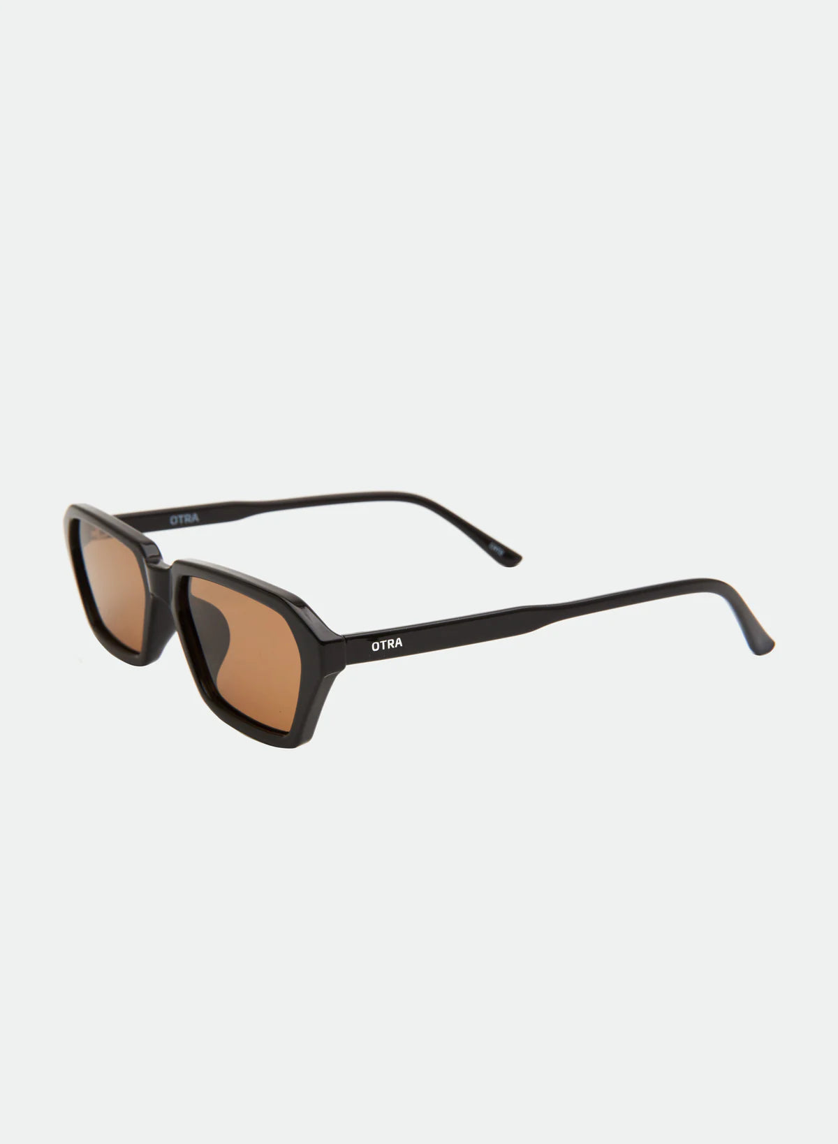 rectangular black sunglasses
