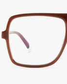 brown aviator reading glasses