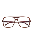 brown aviator reading glasses