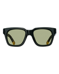 Lunettes de soleil Carino | Vert foncé mat/Doré