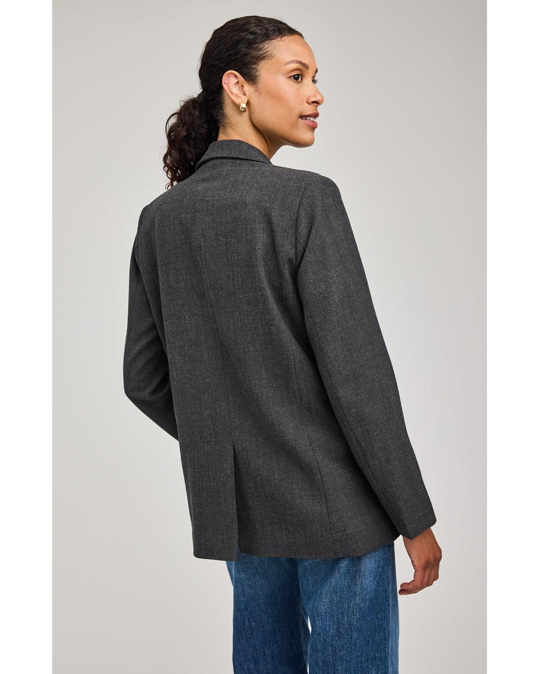 dark grey blazer
