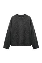 grey wool sweater