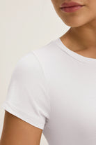 basic tee in white
