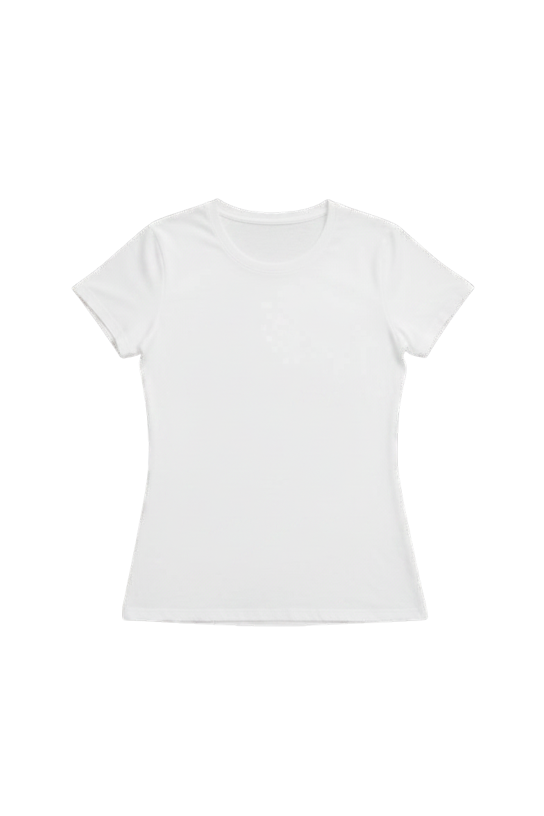 basic tee in white