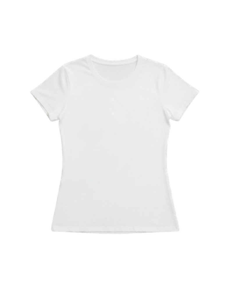 basic tee in white