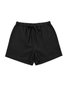 black shorts