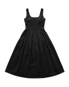 midi dress in black