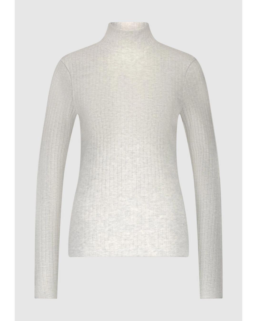 grey long sleeve turtleneck top