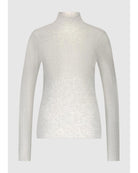 grey long sleeve turtleneck top