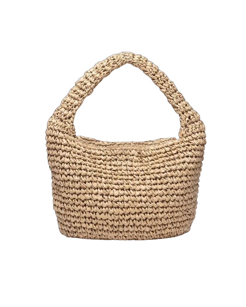 small straw bag