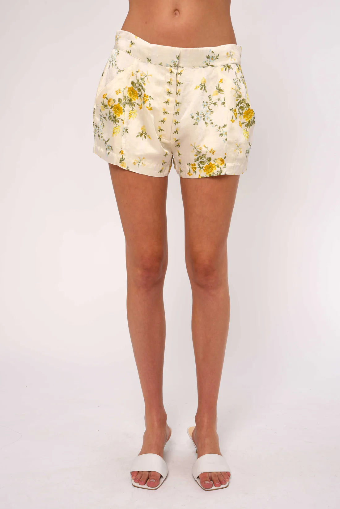 floral printed shorts