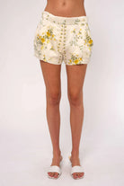 floral printed shorts