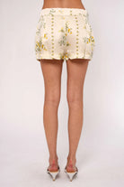 floral printed shorts