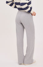 grey wide leg lounge pant