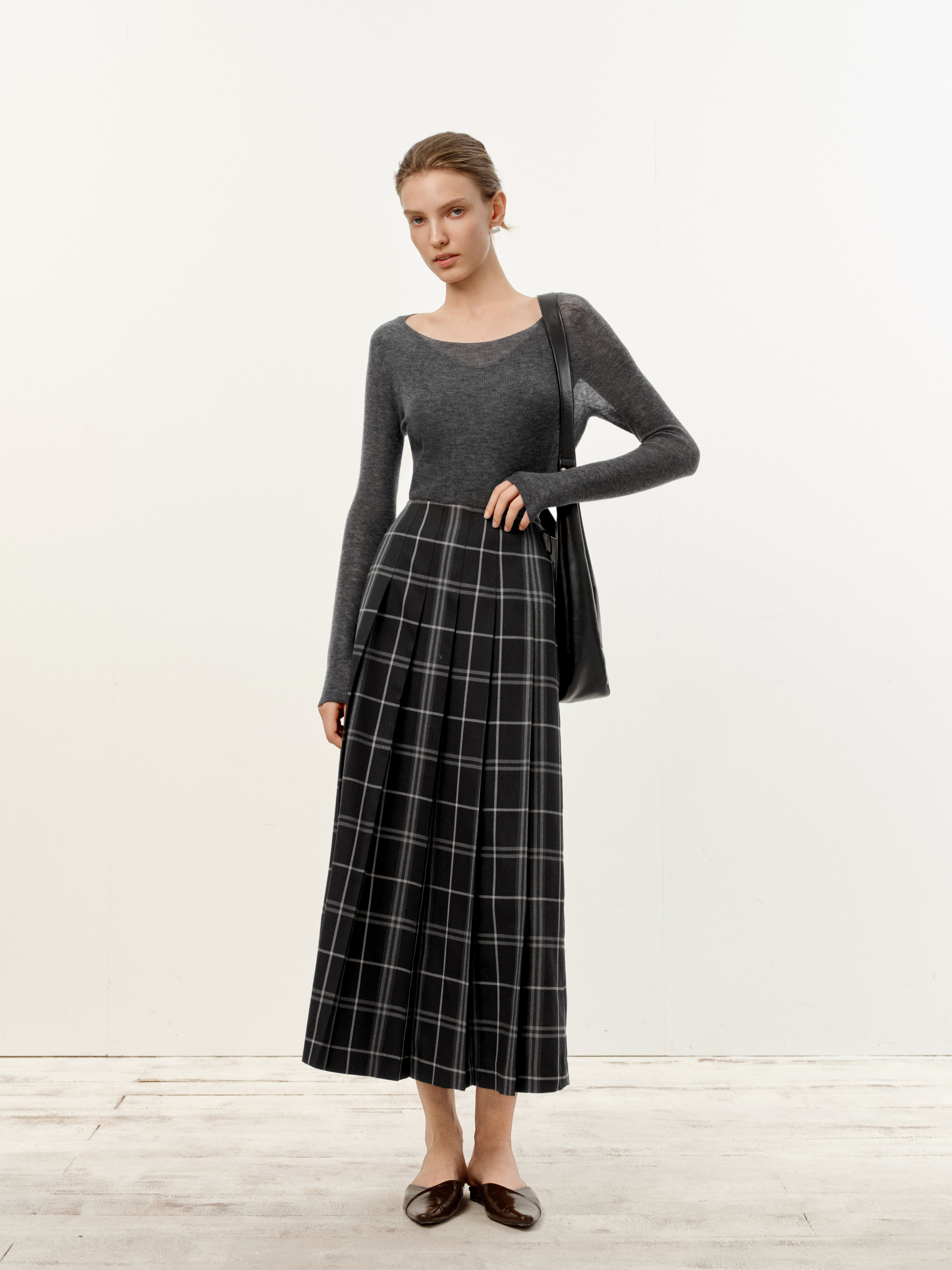 dark grey long sleeve 