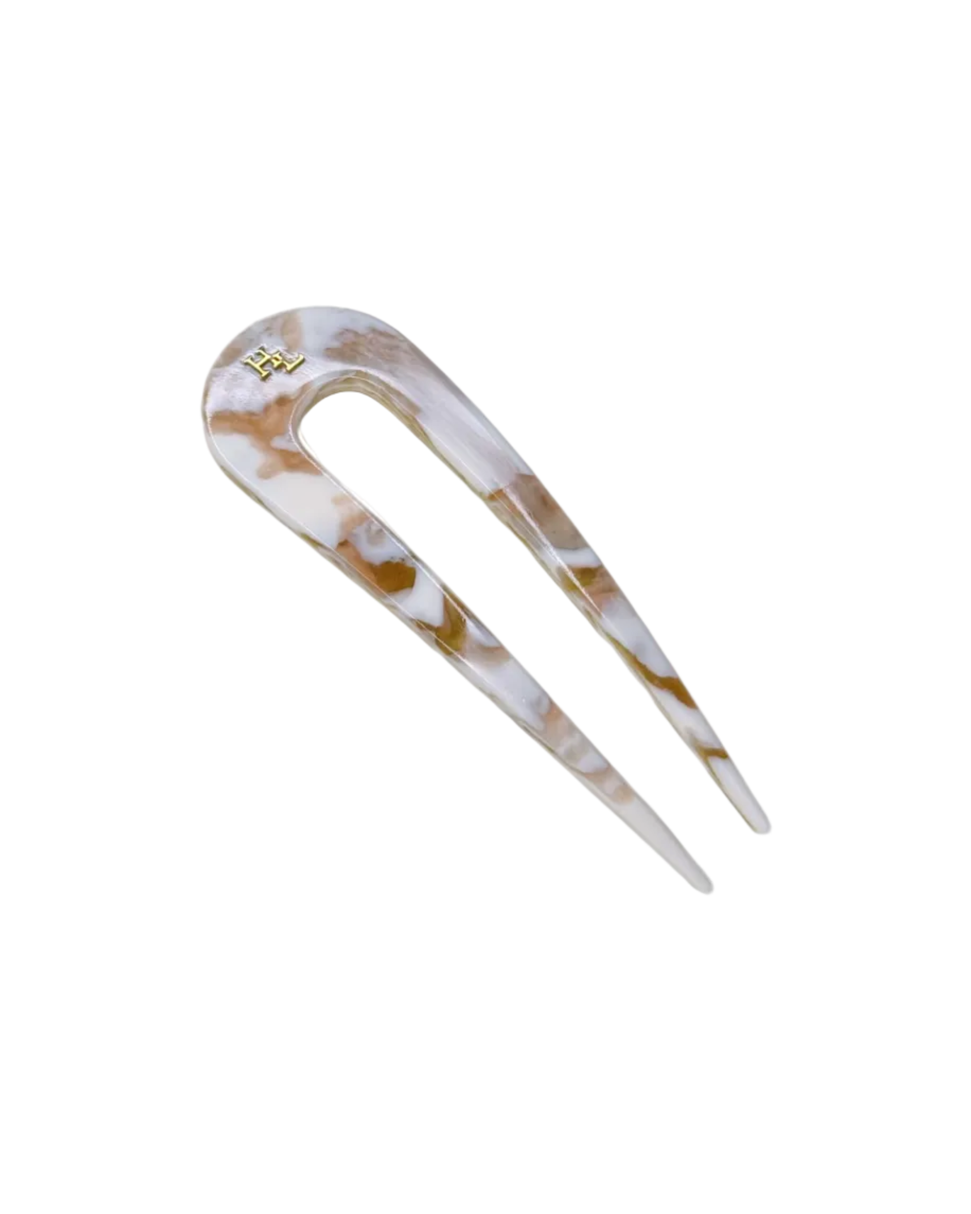 large french pin in a brown and white marble colour