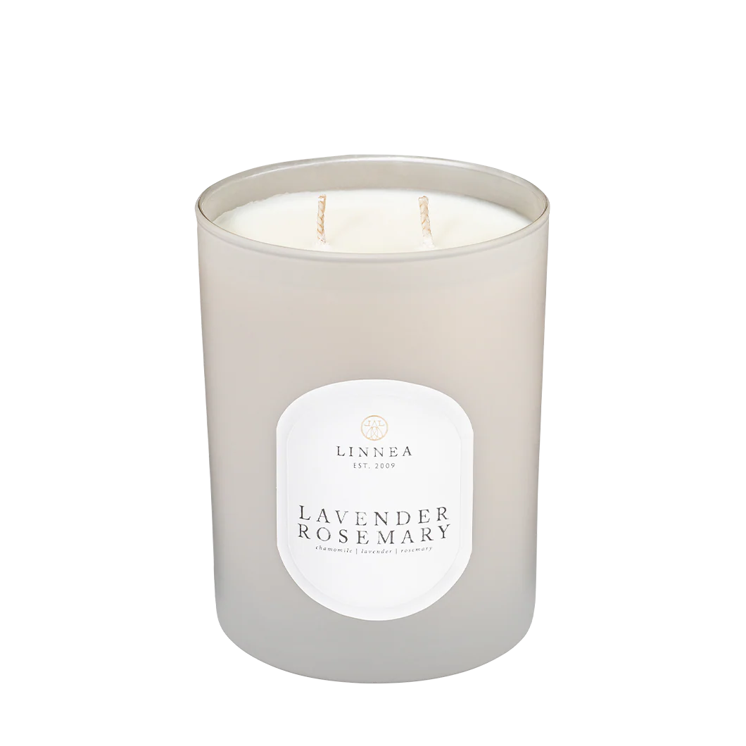 double wick candle