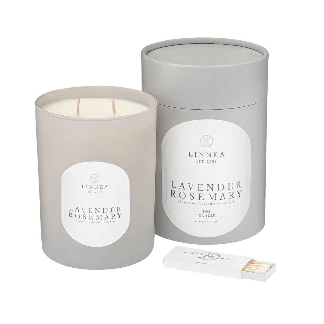 double wick candle