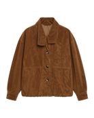 light brown suede jacket