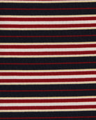 striped oversized t-shirt in red and navy