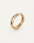 statement gold bangle