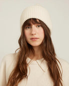 cream sweater with a collar