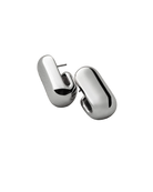 chunky silver earrings