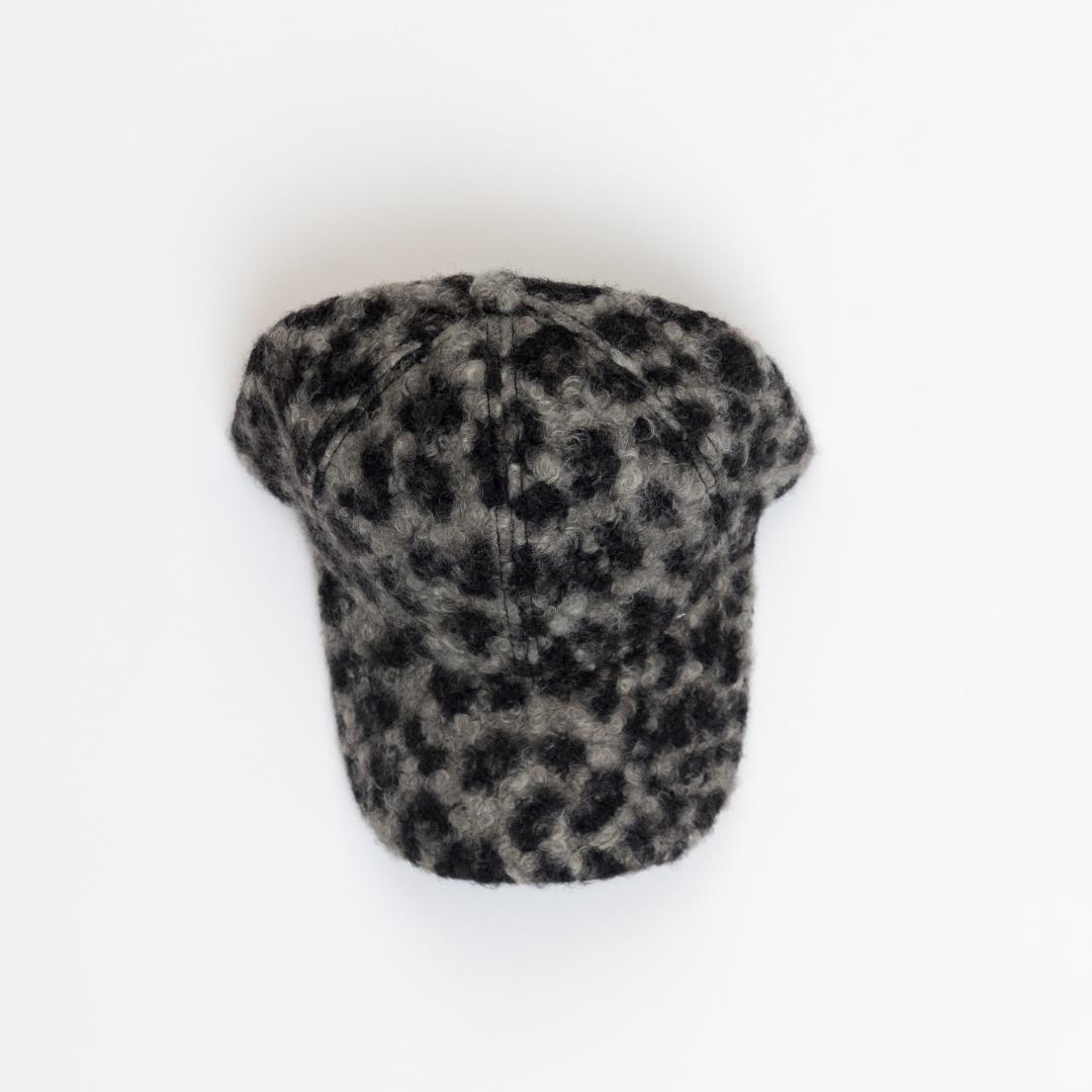 leopard print baseball hat
