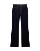 dark blue denim bootcut denim pant 