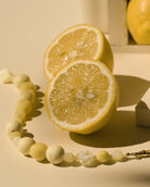 yellow beaded phone wristlet 