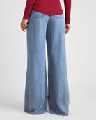 denim wide leg pant 