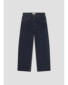 dark denim low curve jeans