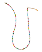 colourful beaded necklace