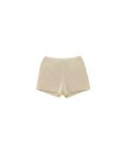 knit mini shorts