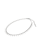 delicate silver anklet