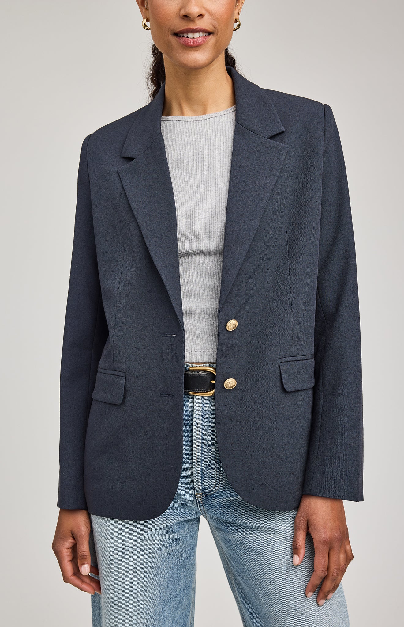 navy blazer