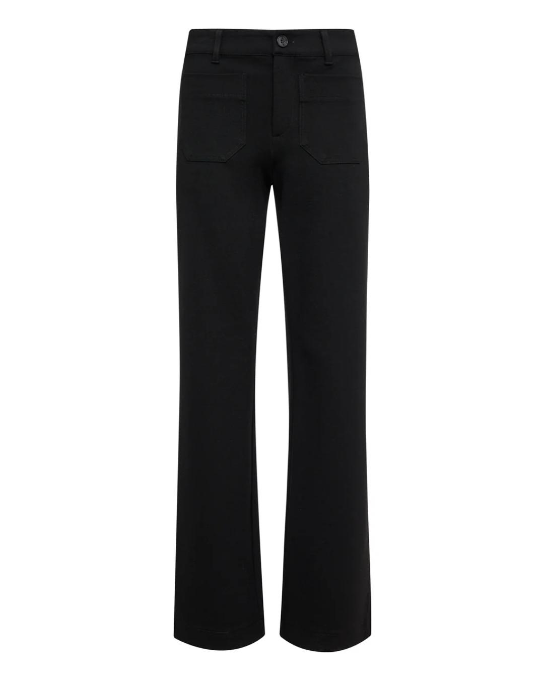 black wide leg pant